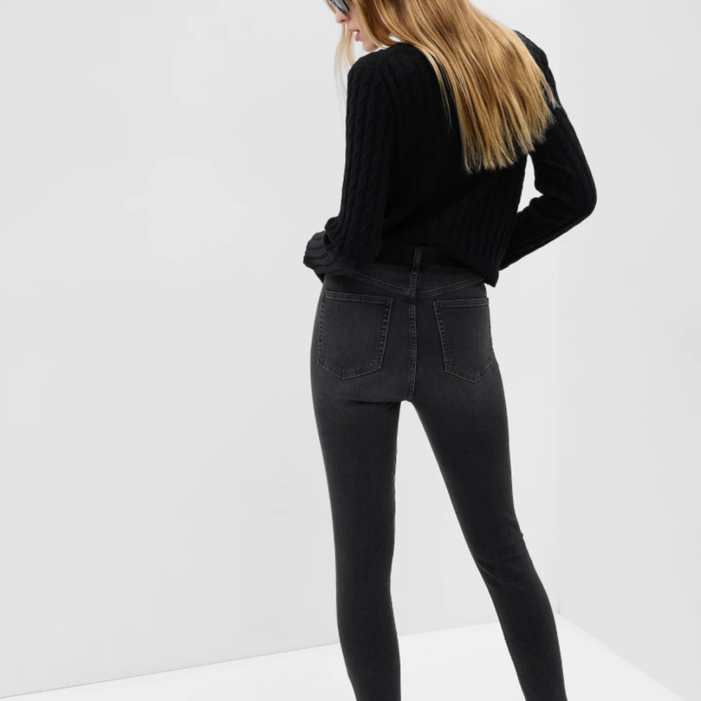 GAP true skinny high rise jeans